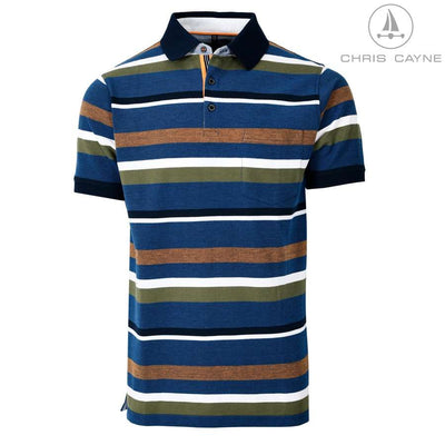 Chris Cayne Polo Shirt 31632572363 - Blue, m