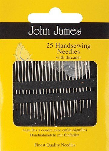 25 Handsewing Needles with Threader