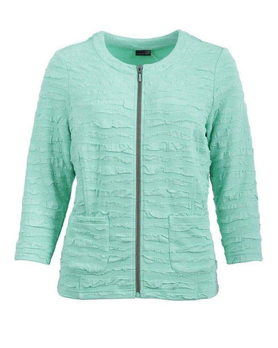 Lebek Ladies Zipped Cardigan