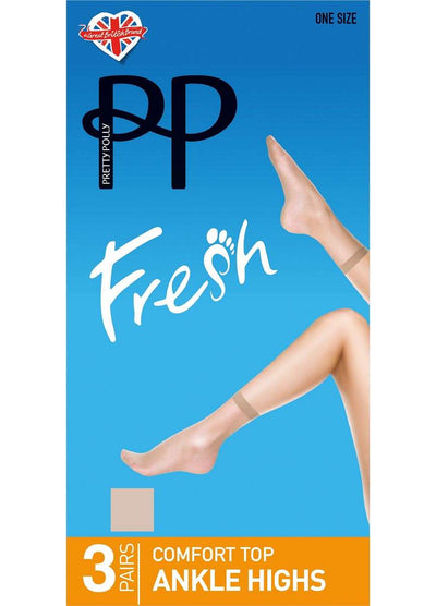Pretty Polly Ankle High 3 Pack