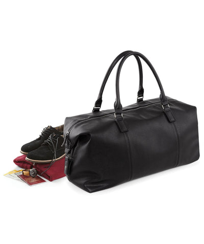 NUHIDE WEEKENDER BAG QD878-BLACK